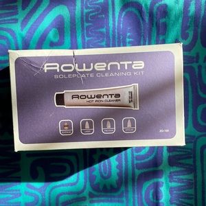 Rowenta Iron Soleplate Cleaning Kit New Open Box ZD-100